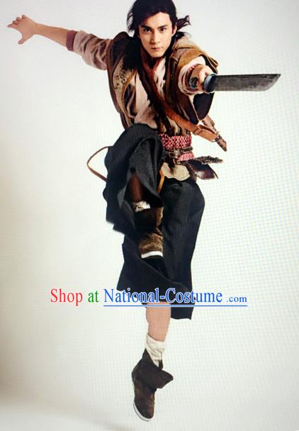 China Ancient Killer Costume Complete Set for Men