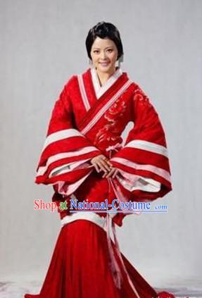 China Ancient Princess Costume Complete Set for Women