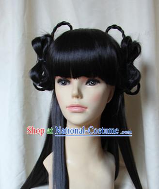 Ancient Chinese Fairy Black Wigs