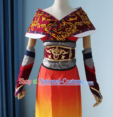 Ancient Chinese Japanese Geisha Halloween Costumes for Men