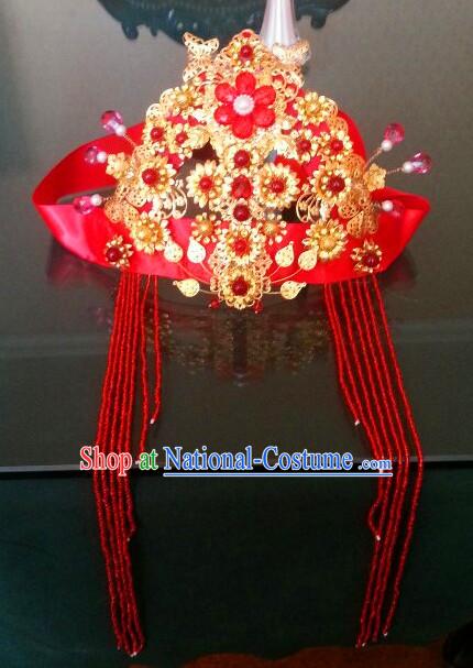 Ancient Chinese Wedding Phoenix Crown Hair Jewelry