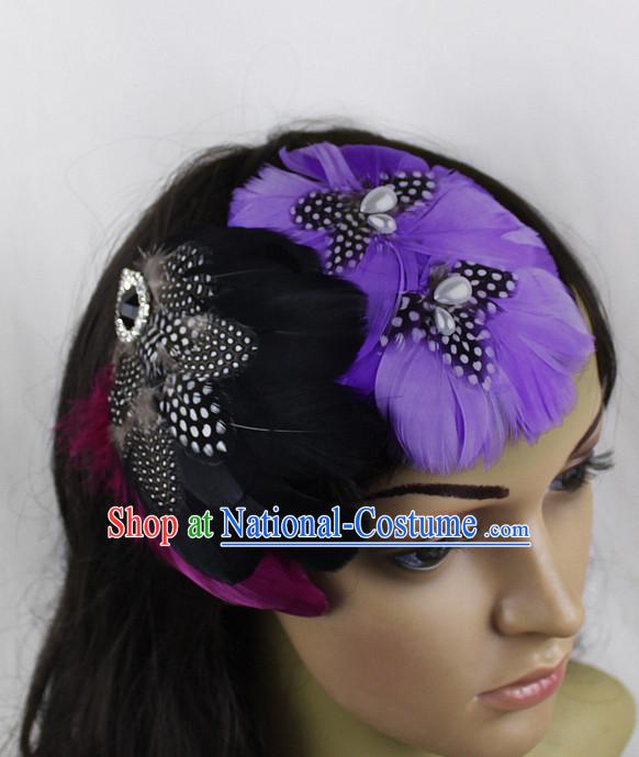 Made to Order Handmade Chinese Feather Hairpieces