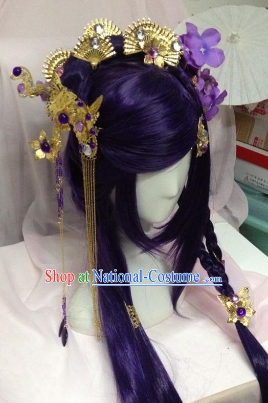 Chinese Classic Fairy Wigs and Hairpieces