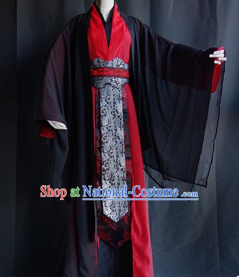 Asian Chinese Hanfu Costumes Complete Set