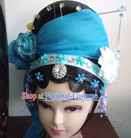 Theatrical Performances Chinese Meng Jiang Nv Hairstyles Fascinators Fascinator Wholesale Jewelry Hair Pieces and Wigs