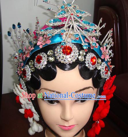 Ancient Chinese Peking Opera Hua Tan Hairstyles Fascinators Fascinator Wholesale Jewelry Hair Pieces