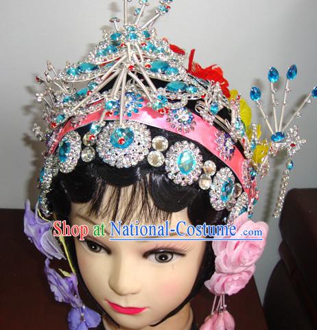 Ancient Chinese Peking Opera Hua Tan Hairstyles Fascinators Fascinator Wholesale Jewelry Hair Pieces