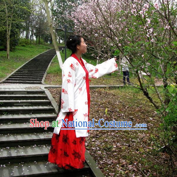 Chinese Lin Daiyu Han Fu Costumes Dresses online Designer Halloween Costume Wedding Gowns Dance Costumes Superhero Costumes Cosplay for Women