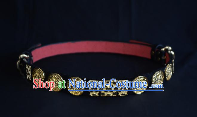 Chinese Ancient Hanfu Handmade Feather Belt