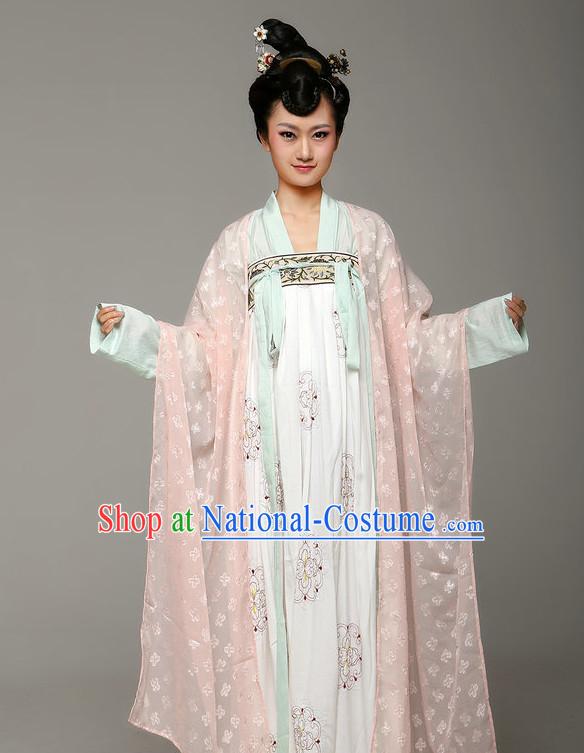 Chinese Classic Tang Dynasty Hanfu Beauty