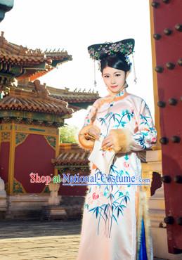 Asian Chinese Qing Dynasty Princess Halloween Costume Cosplay Costumes Complete Set