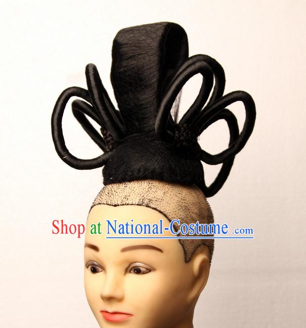 Chinese Ancient Fairy Black Wigs