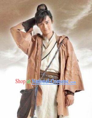 Chinese Ancient Knight Costume Halloween Costumes Complete Set for Men