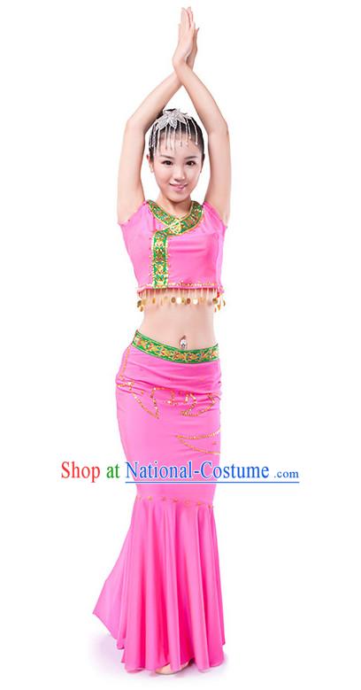 Chinese Dai Dance Costume Wholesale Clothing Discount Dance Costumes Dancewear Supply