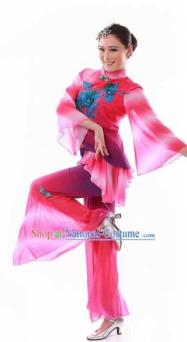 Chinese Folk Dance Costume Wholesale Clothing Discount Dance Costumes Dancewear Supply