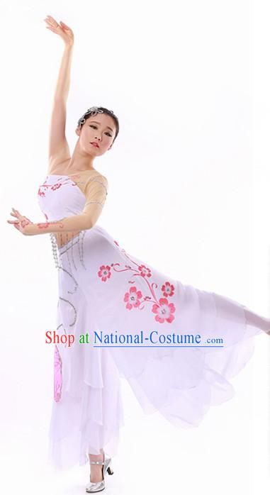 Chinese Folk Dance Costume Wholesale Clothing Discount Dance Costumes Dancewear Supply and Headpieces for Girls