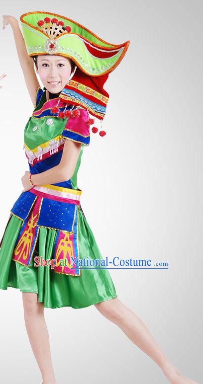 Chinese Folk Dance Costume Wholesale Clothing Discount Dance Costumes Dancewear Supply for Women