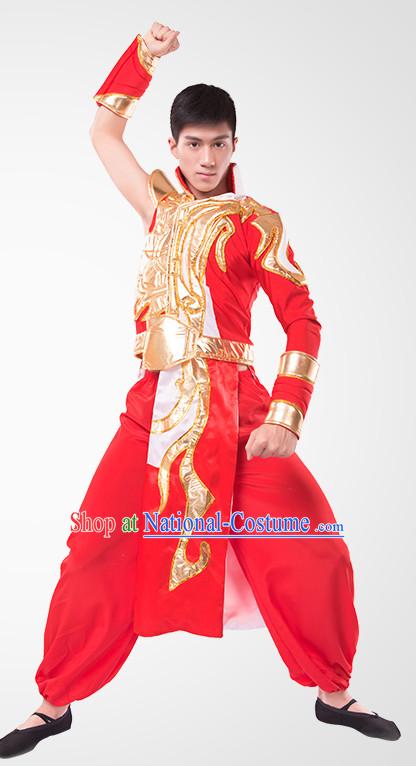 Chinese Folk Mongolia Dance Costume Wholesale Clothing Group Dance Costumes Dancewear Supply for Men