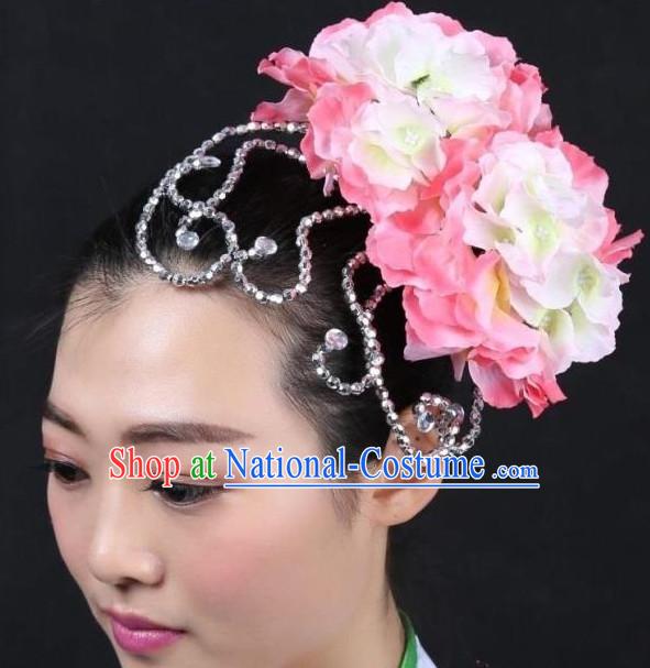 Chinese Classical Stage Dance Headpieces for Women