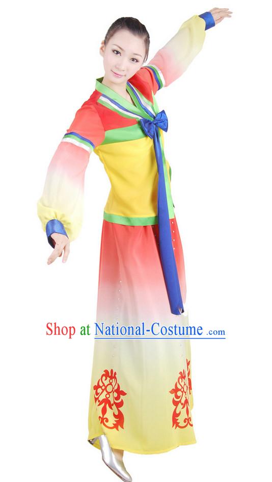 Chinese Folk Minority Dance Costume Wholesale Clothing Group Dance Costumes Dancewear Supply for Women