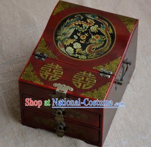 Archaize Chinese Ancient Style Drawing Making Up Palace Casket