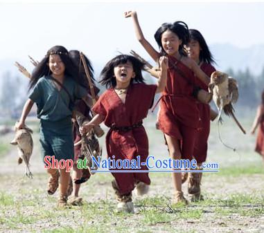 Xia Dynasty Kids Children Clothing
