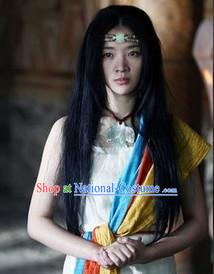 Xia Dynasty Priest Headwear Hair Accessories Hair Jewelry for Girls