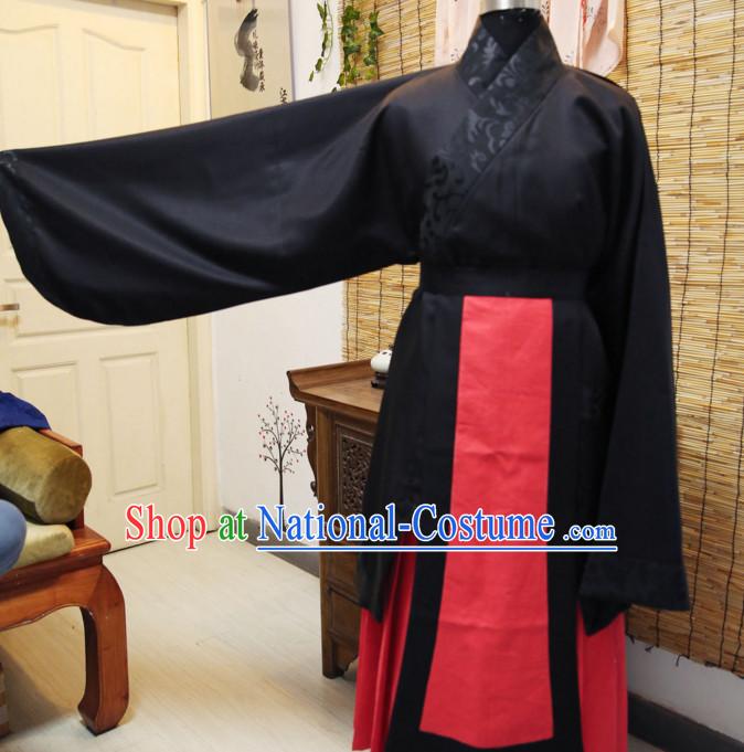 Western Zhou Dynasty Ceremonial Dress Wear for Men