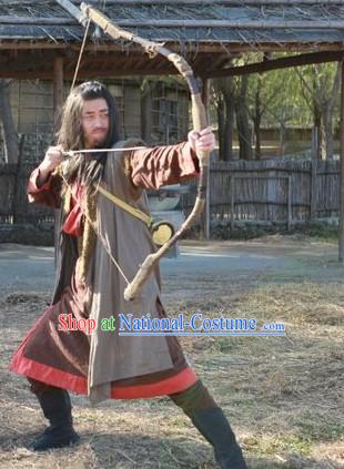 Ancient China Xia Dynasty Costumes Houyi Mythological Chinese Archer Costume