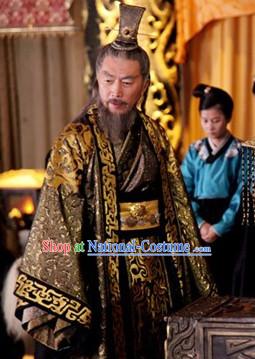 Chinese Costume Chinese Costumes National Garment Outfit Clothing Clothes Ancient Jin Dynasty Prime Minister Dresses