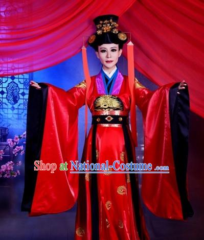 Period of the Northern and Southern Dynasties Chinese Costume Chinese Classic Costumes National Garment Outfit Clothing Clothes Official Costume for Women