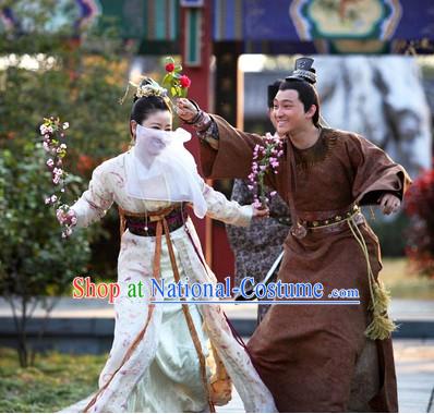 Chinese Costume Five Dynasties Chinese Classic Men Dress Costumes National Garment Outfit Clothing Clothes