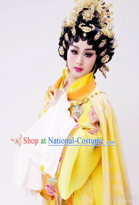 Chinese Opera Ancient Palace Imperial Empress Head Wear Headdress Hair Accessories for Women