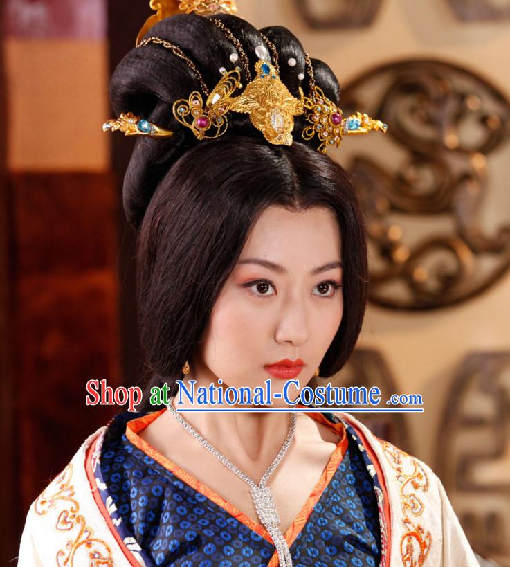 Han Dynasty Empress Black Wigs