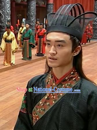 Chinese Han Dynasty Men Hat