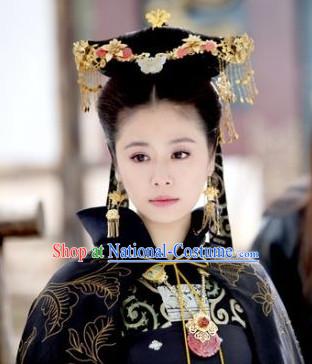 Chinese Qin Dynasty Princess Headpieces Hair Accessories Hair Clips Hairpin for Women