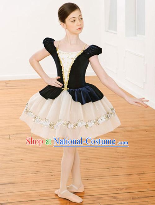 Girls Tutu Ballet Costumes Tutus Tu Tu Dancing Costumes Dancewear Dance Supply Free Custom Tailored Service for Children