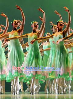 Group Women Ballet Costume Dance Costumes Dancewear Dance Supply Free Custom Tailored Service