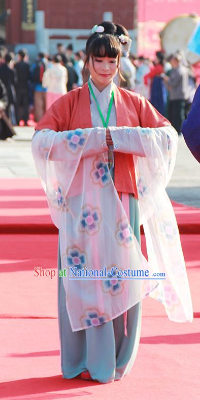 Tang Dynasty Chinese Costume Clothing online Shopping Plus Size Dresses Summer Dresses Womens Clothes Cosplay Costumes Apparel Wear