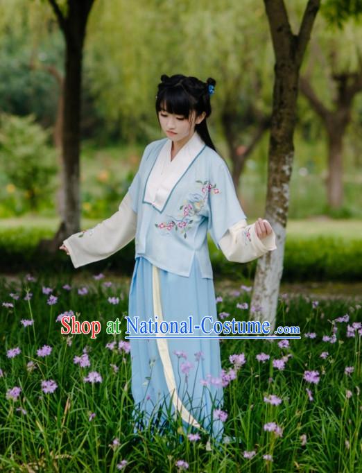 China Ming Dynasty Clothing Ancient Chinese Costume Men Women Costumes Kids Garment Clothes for Women