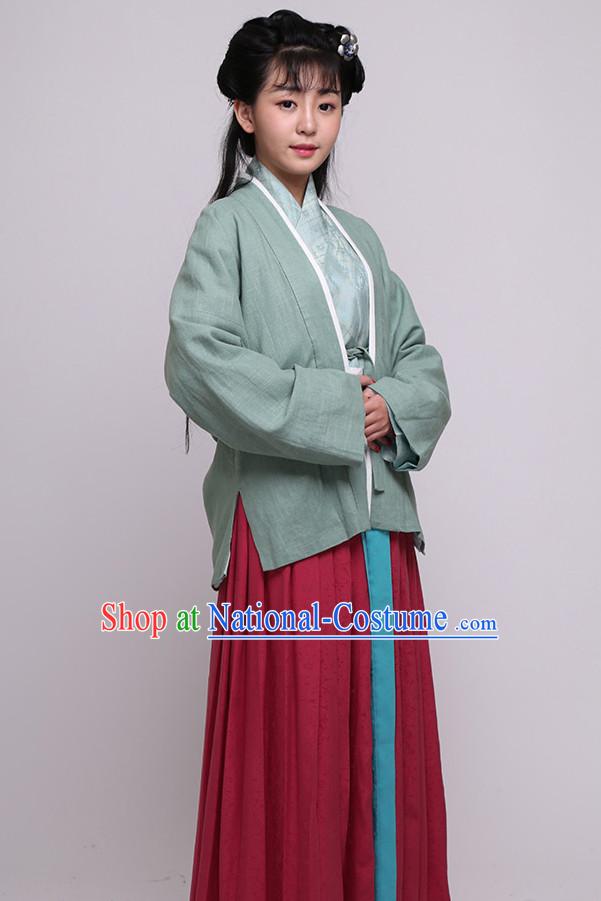 China Song Dynasty Clothing Ancient Chinese Costume Men Women Costumes Kids Garment Clothes for Women