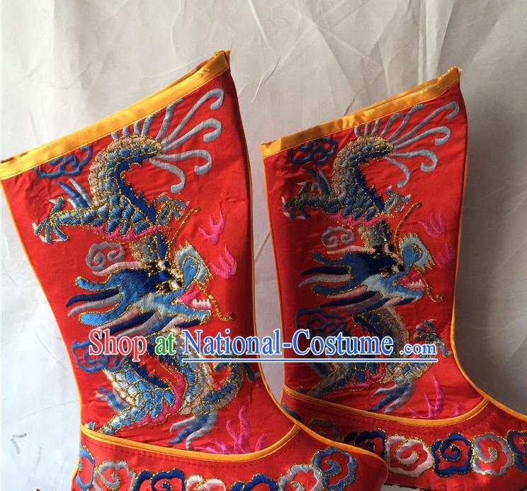 Chinese Traditional Opera Boots for Men