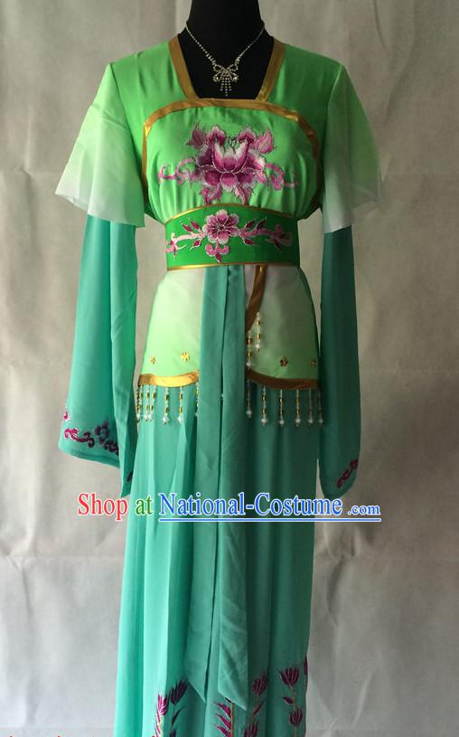 Chinese Opera Embroidered Lady Costume Traditions Culture Dress Masquerade Costumes Kimono Chinese Beijing Clothing for Women