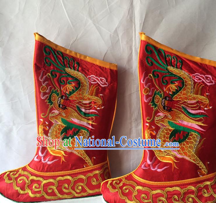 Chinese Traditional Opera Boots for Men