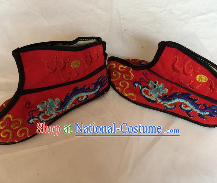 Chinese Opera Boots Shoes for Women