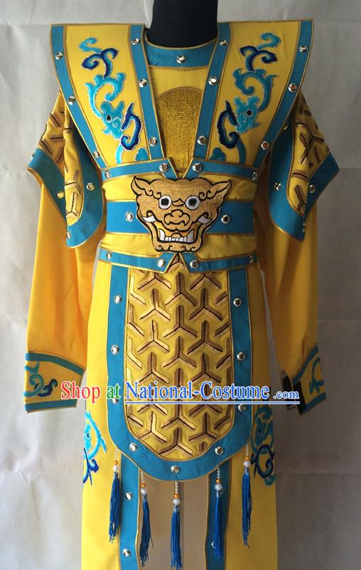 Chinese Opera Embroidered Prince Robe Costume Traditions Culture Dress Masquerade Costumes Kimono Chinese Beijing Clothing for Men