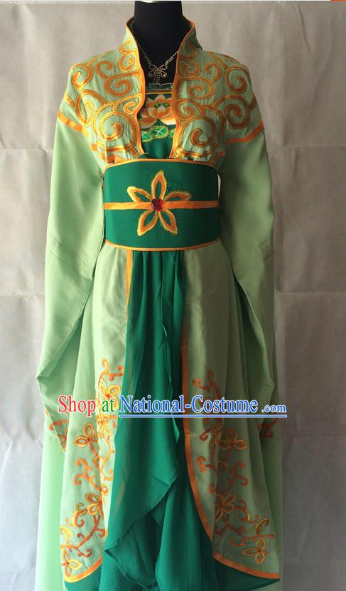 Chinese Opera Embroidered Costume Traditions Culture Dress Masquerade Costumes Kimono Chinese Beijing Clothing for Women