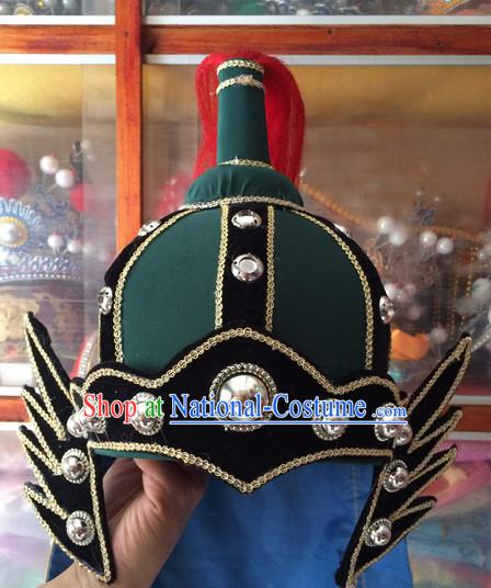 Chinese Traditional Opera Solider Hat for Men