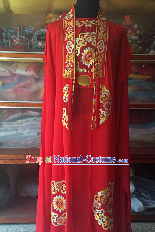 Chinese Opera Wedding Costume Clothes Dress China Costumes for Men