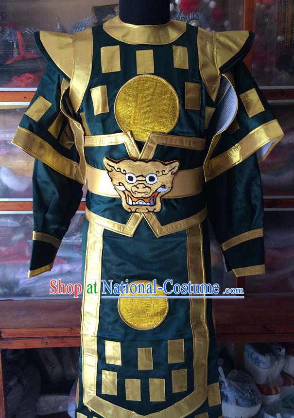 Chinese Opera Classic General Costumes Chinese Costume Dress Wear Outfits Suits for Men